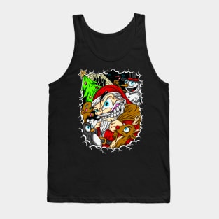 Santa Family Tank Top